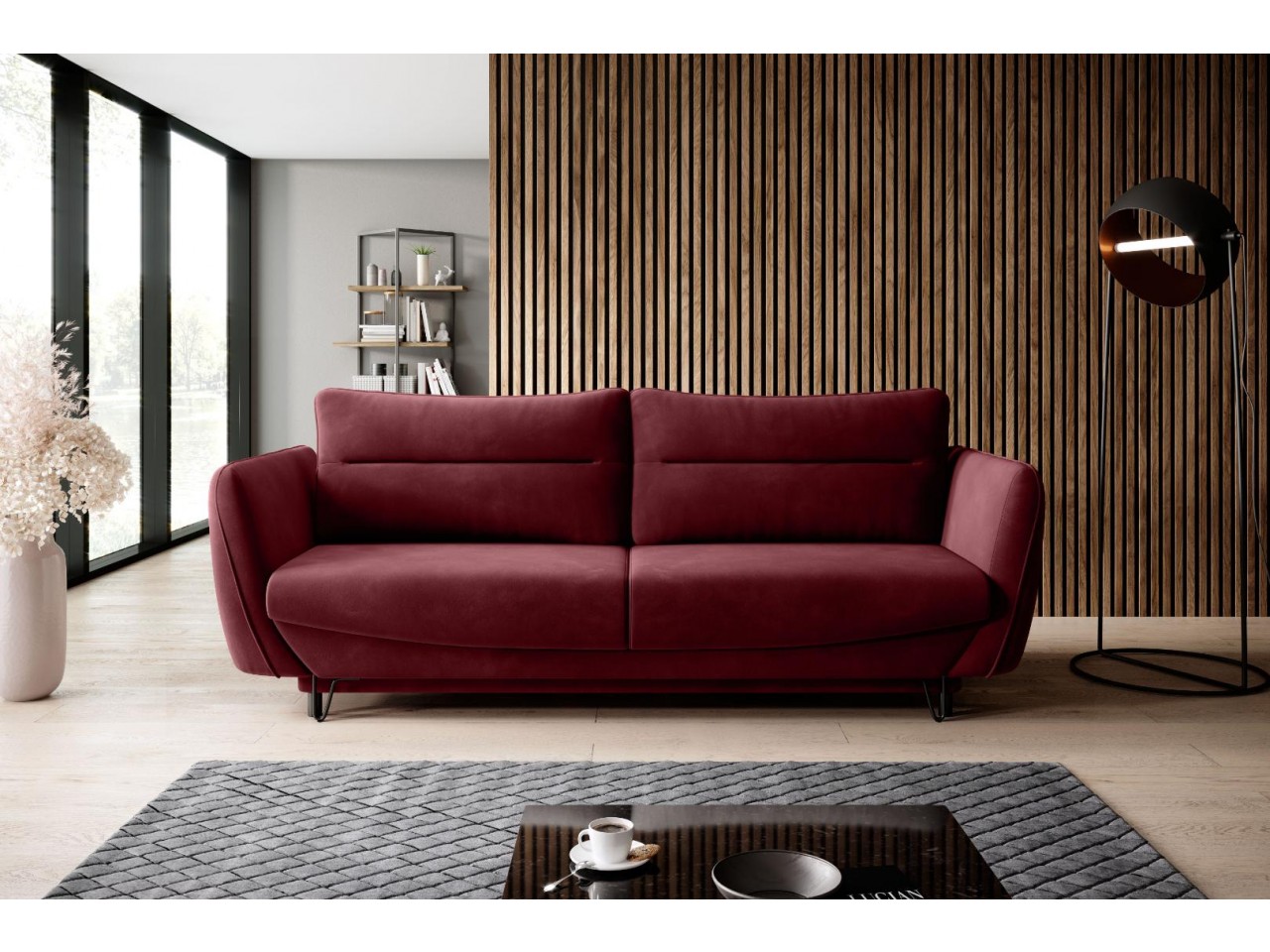 Sofa rozkładana SAMANTA 233 cm z funkcją spania do salonu.