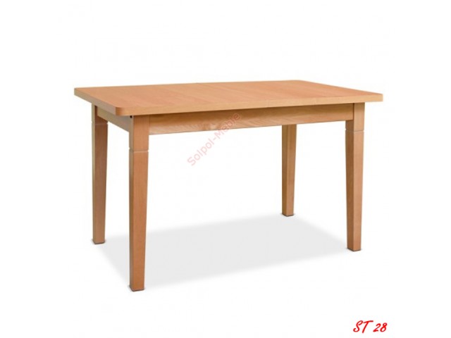 Stół ST 28, 130x70+50 cm, Laminat