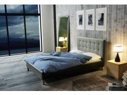 Łóżko tapicerowane DAWID pod materac 160 x 200
