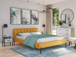 Łóżko tapicerowane MILAN  pod materac 160 x 200 