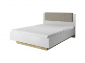 Łóżko sypialniane ARCO 160x200 cm z pojemnikiem, ze stelażem, System ARCO